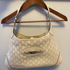 Gucci Hobo white bag